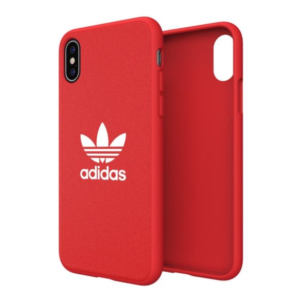 Adidas Original Adicolor iPhone X/Xs hátlap, tok, piros