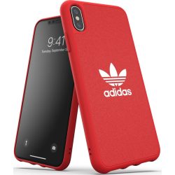   Adidas Original Moulded Case Canvas iPhone Xs Max hátlap, tok, piros
