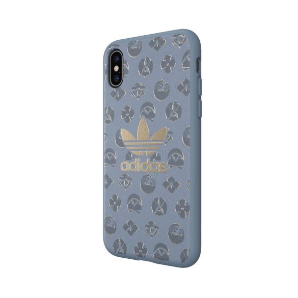 Adidas Original Moulded Case Shibori iPhone X/Xs hátlap, tok, mintás, szürke