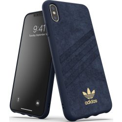   Adidas Original Gazelle iPhone XS Max hátlap, tok, sötétkék