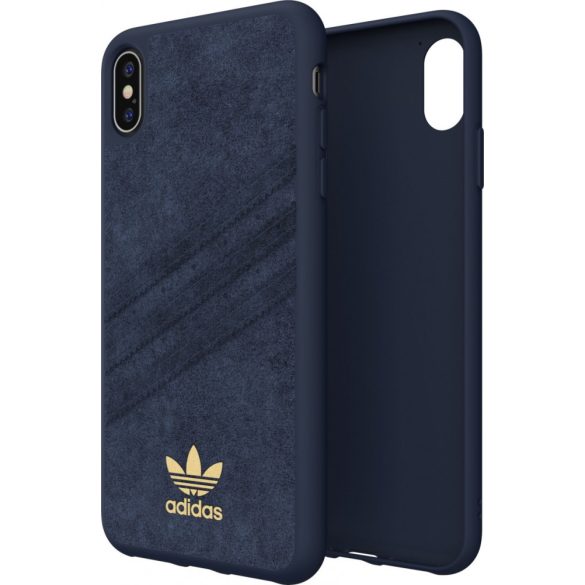 Adidas Original Gazelle iPhone XS Max hátlap, tok, sötétkék