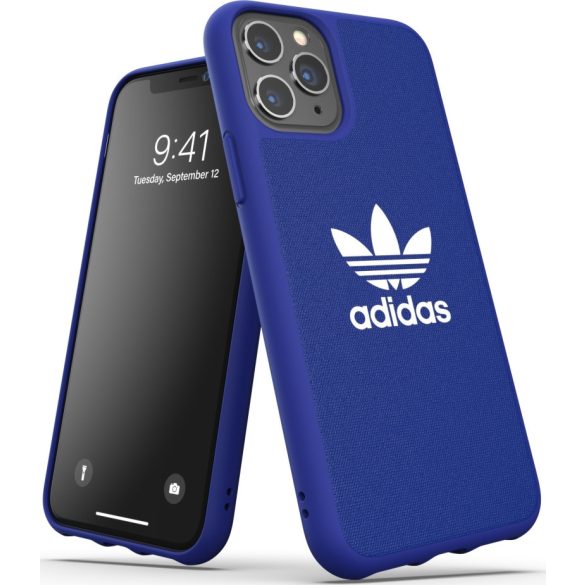 Adidas Original Adicolor iPhone 11 Pro hátlap, tok, kék