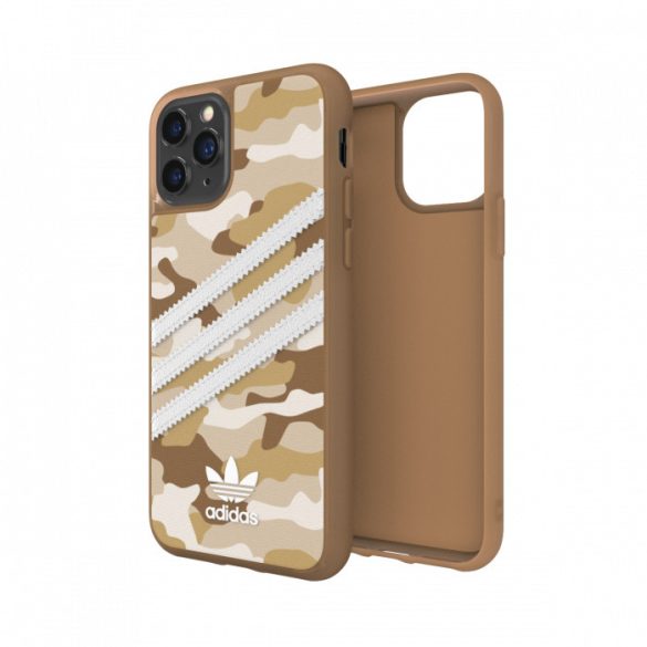 Adidas Originals Camo Samba iPhone 11 Pro hátlap, tok, barna