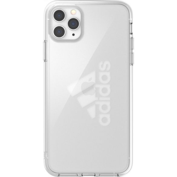 Adidas SP Protective Clear Big Logo iPhone 11 Pro Max hátlap, tok, átlátszó