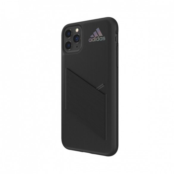 Adidas SP Lifestile Pocket Case iPhone 11 Pro Max hátlap, tok, fekete