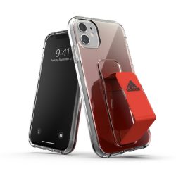 Adidas SP Clear Grip Case iPhone 11 hátlap, tok, piros