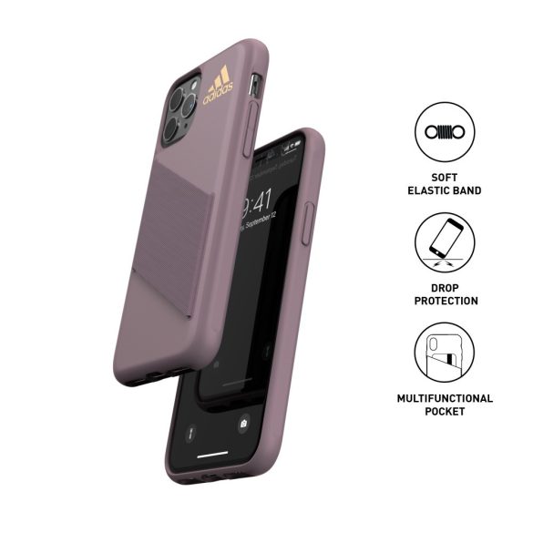 Adidas SP Lifestile Pocket Case iPhone 11 Pro hátlap, tok, lila