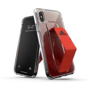 Adidas SP Clear Grip Case iPhone X/Xs hátlap, tok, piros