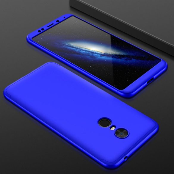 Full Body Case 360 Xiaomi Redmi 5 Plus / Redmi Note 5 (egy kamerás) hátlap, tok, kék