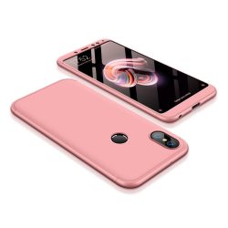  Full Body Case 360 Xiaomi Redmi Note 5 (dual camera)/Redmi Note 5 Pro hátlap, tok, rózsaszín