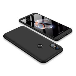   Full Body Case 360 Xiaomi Redmi Note 5 (dual camera)/Redmi Note 5 Pro hátlap, tok, fekete