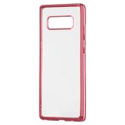   Metalic Slim Samsung Galaxy S9 Plus TPU hátlap, tok, rózsaszín