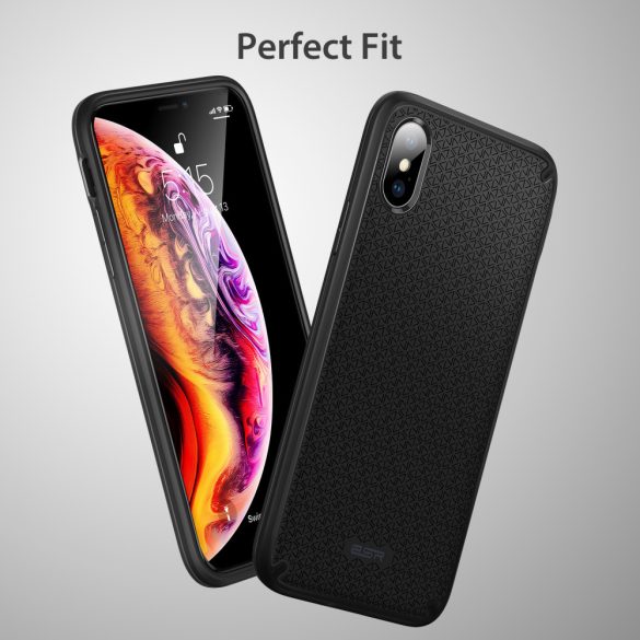 ESR iPhone XS Max Kikko Slim Case hátlap, tok, fekete