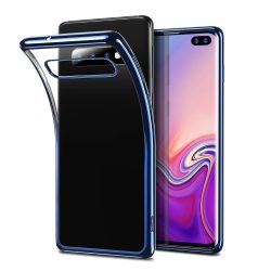   ESR Essential Twinkler Samsung Galaxy S10 Plus szilikon hátlap, tok, kék