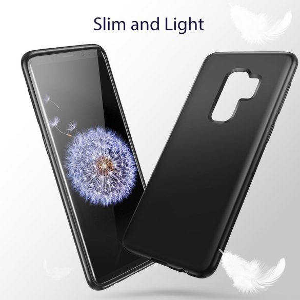 ESR Night Samsung Galaxy S9 Plus hátlap, tok, fekete