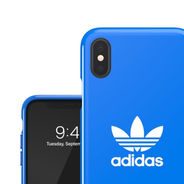 Adidas Original Snap Case Trefoil iPhone X/Xs hátlap, tok, kék