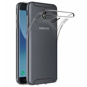 Samsung Galaxy J7 (2017) Super Slim 0.5mm szilikon hátlap, tok, átlátszó