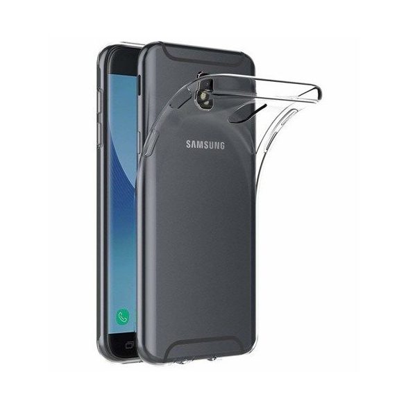 Samsung Galaxy J7 (2017) Super Slim 0.5mm szilikon hátlap, tok, átlátszó