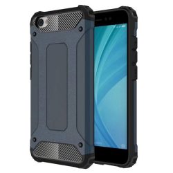   Hybrid Armor Tough Rugged Xiaomi Redmi Note 5A ütésálló hátlap, tok, sötétkék