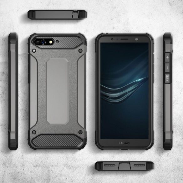 Hybrid Armor Tough Rugged Xiaomi Redmi Note 5A ütésálló hátlap, tok, fekete