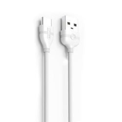   Proda Normee USB - USB Type-C PD-B05a, univerzális adat- és töltőkábel, 1,2m, fehér