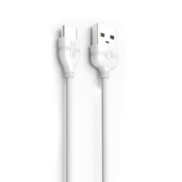 Proda Normee USB - USB Type-C PD-B05a, univerzális adat- és töltőkábel, 1,2m, fehér