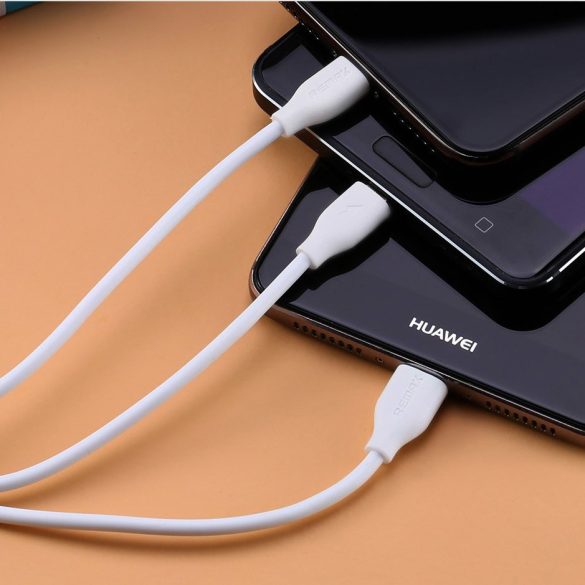 Remax 3 in 1 USB - micro USB/Lightning/USB-C, 100cm, fekete