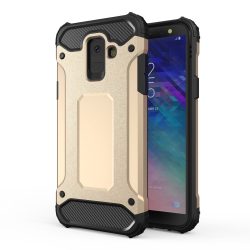   Hybrid Armor Tough Rugged Samsung Galaxy A6 (2018) ütésálló hátlap, tok, arany