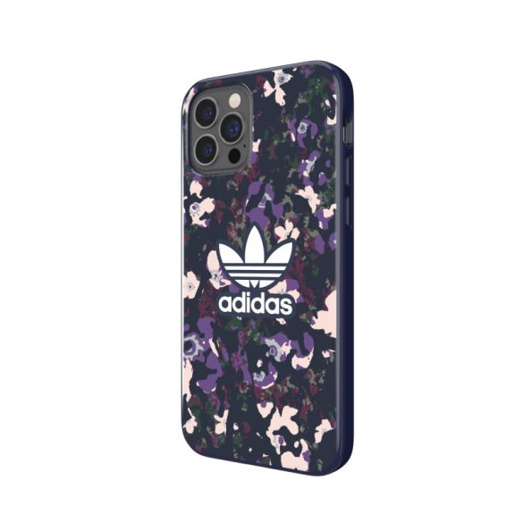 Adidas Original Snap Case Flowers iPhone 12/12 Pro hátlap, tok, mintás, színes