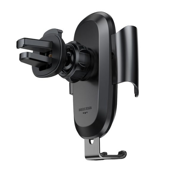 Baseus Future Gravity Car Mount Air Vent univerzális autós telefon tartó, fekete