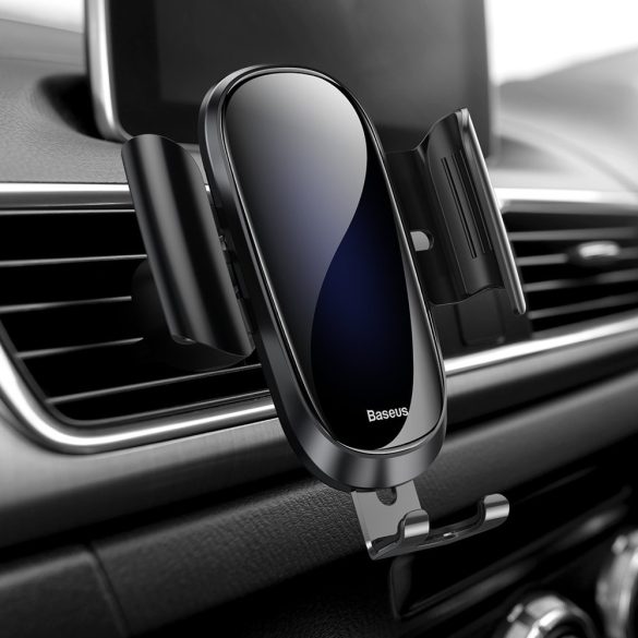 Baseus Future Gravity Car Mount Air Vent univerzális autós telefon tartó, fekete