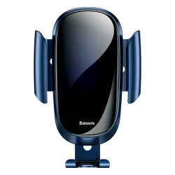   Baseus Future Gravity Car Mount Air Vent univerzális autós telefontartó szellőzőrácsra, kék