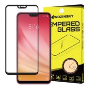   Wozinsky Xiaomi Mi 8 lite Glass Screen 5D Full Glue teljes kijelzős edzett üvegfólia (tempered glass), 9H keménységű, tokbarát, fekete