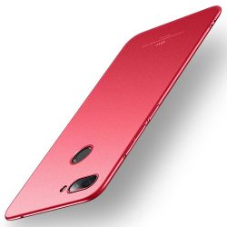 MSVII Xiaomi Mi 8 lite Simple Ultra-Thin hátlap, tok, piros