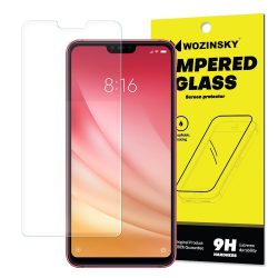   Wozinsky Xiaomi Mi 8 lite kijelzővédő edzett üvegfólia (tempered glass) 9H keménységű (nem teljes kijelzős 2D sík üvegfólia), átlátszó