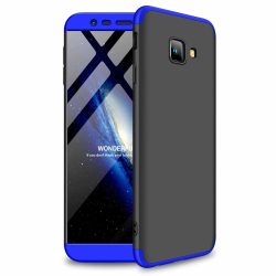   Full Body Case 360 Samsung Galaxy J4 Plus (2018), hátlap, tok, fekete-kék