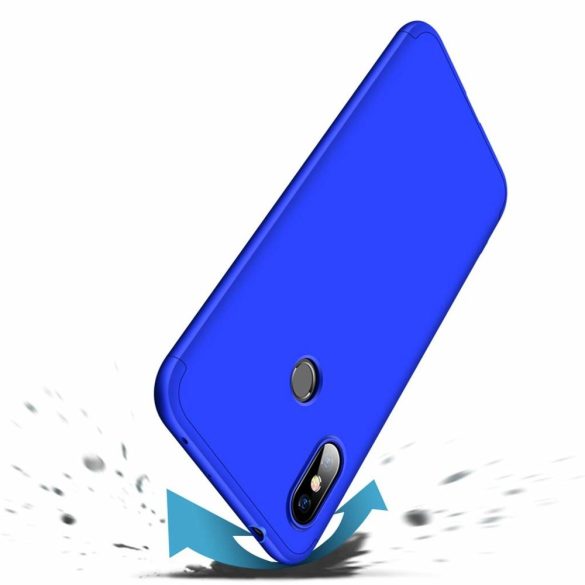 Full Body Case 360 Xiaomi Redmi Note 6 Pro hátlap, tok, kék