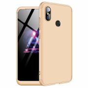   Full Body Case 360 Xiaomi Redmi Note 6 Pro hátlap, tok, arany