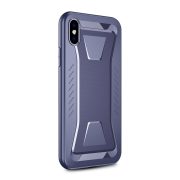 iPaky Shark Flexible iPhone Xs Max TPU hátlap, tok, kék