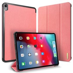   Dux Ducis Domo Series iPad Pro 11 (2018) oldalra nyíló smart tok, rózsaszín
