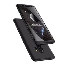   Full Body Case 360 Samsung Galaxy S9 Plus, hátlap, tok, fekete