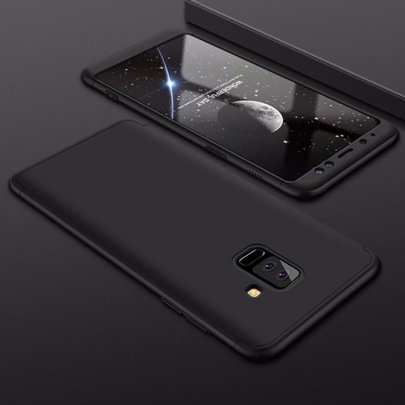 Full Body Case 360 Samsung Galaxy S9 Plus, hátlap, tok, fekete