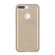   Wozinsky Glitter Case Shining Cover Huawei Y7 Prime (2018) hátlap, tok, arany