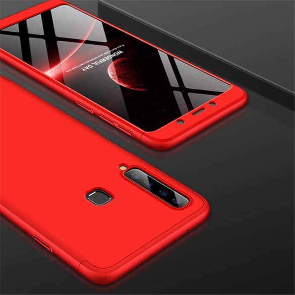 Full Body Case 360 Samsung Galaxy A9 (2018), hátlap, tok, piros