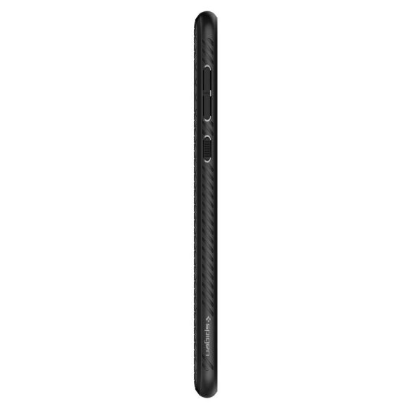 Spigen Liquid Air Samsung Galaxy S10e hátlap, tok, matt, fekete