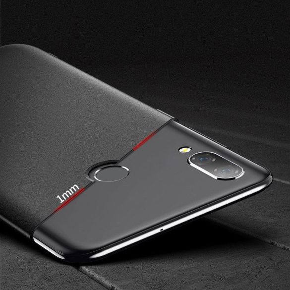 MSVII Huawei P Smart Plus Ultra-Thin hátlap, tok, fekete