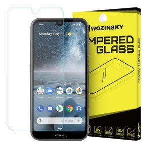 Wozinsky Nokia 4.2 kijelzővédő edzett üvegfólia (tempered glass) 9H keménységű (nem teljes kijelzős 2D sík üvegfólia), átlátszó