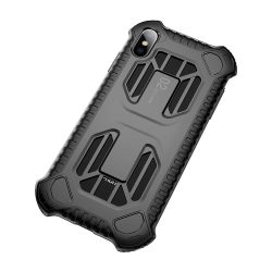   Baseus Cold Front Cooling Case iPhone X/Xs ütésálló hátlap, tok, fekete