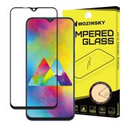   Wozinsky Glass Screen 5D Full Glue Samsung Galaxy M10 teljes kijelzős edzett üvegfólia, 9H keménységű, tokbarát, fekete