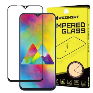 Wozinsky Glass Screen 5D Full Glue Samsung Galaxy M10 teljes kijelzős edzett üvegfólia, 9H keménységű, tokbarát, fekete